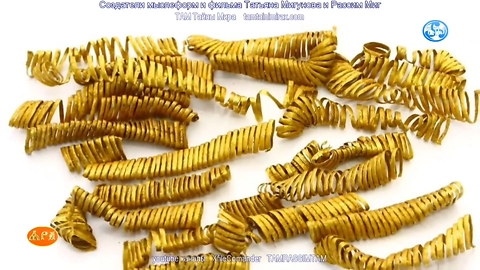 Артефакты спирали золота Spiral gold artifacts