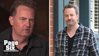Matthew Perry left fans worried after he appeared to slur his words in a video promoting the "Friends" reunion