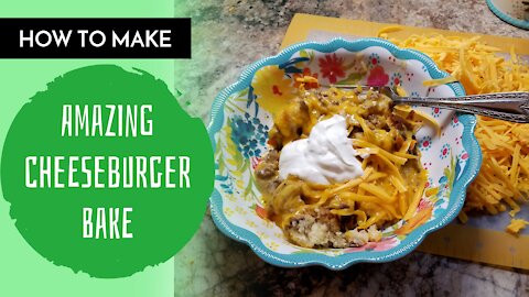 How To Make Cheeseburger Bake/ Rebecca's Kitchen