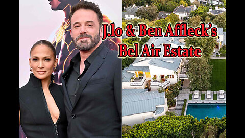 Jennifer Lopez & Ben Affleck Bel Air Estate.