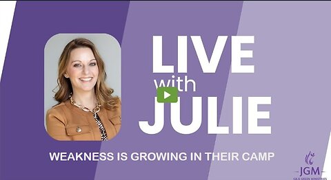 Julie Green subs WEAKNESS IS GROWING IN THEIR CAMP