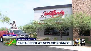 Sneak peek: Inside Giordano's new restaurant in Paradise Valley
