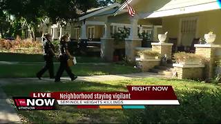 Seminole Heights neighborhood staying vigilant