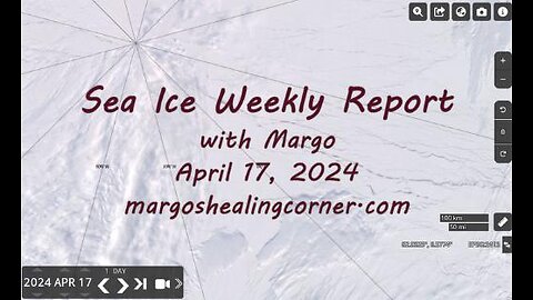 Sea Ice Weekly Report with Margo (Apr. 17, 2024)