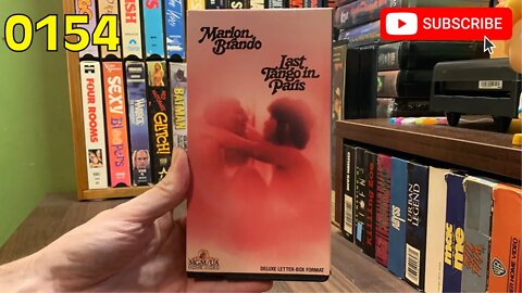 [0154] LAST TANGO IN PARIS (1972) VHS INSPECT [#lasttangoinparis #lasttangoinparisVHS]