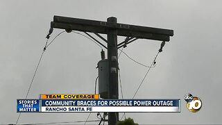 Community braces for possible power outage