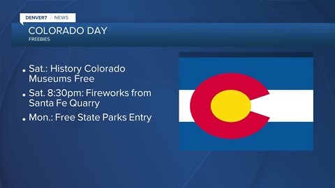 Freebies for Colorado Day