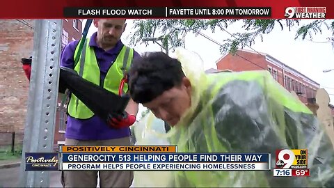 Positively CIncinnati: Generosity 513 helps homeless find their way
