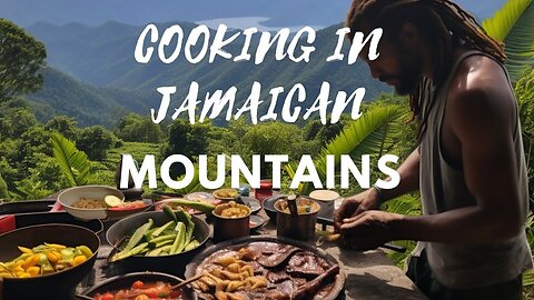 Cooking in Jamaica mountains