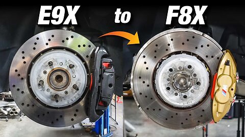 The Ultimate OEM Brake Swap: E9X to F8X Brakes to Dominate the Road!