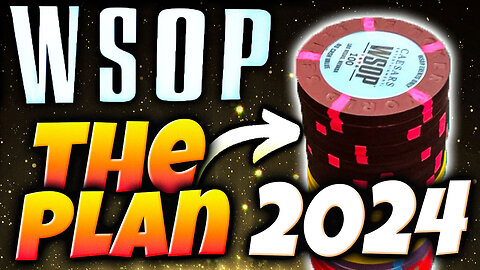 Doing this for the first time at WSOP 2024!