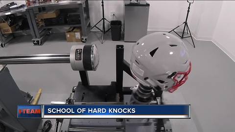 New helmet tech aims to make football safer