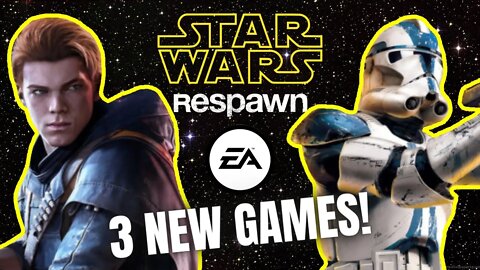 EA FINALLY Announces Jedi Fallen Order 2 | Respawn ALSO Working On 2 Other Star Wars Games!