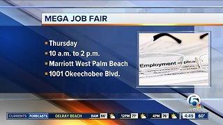 Mega Job Fair in West Palm Beach on Thursday