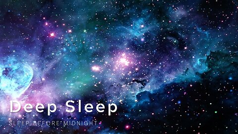Ambient Relaxation Music - Deep Sleep Music for Falling Asleep & Meditation - 10 hours dark screen