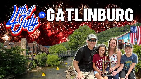 Gatlinburg Tennessee | 4th Of July Midnight Parade, Fireworks, Duck Races & More