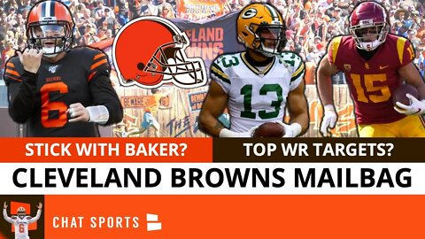 Browns Rumors: Draft Garrett Wilson Or Drake London? Sign Allen Lazard? Stick W/ Baker Mayfield? Q&A