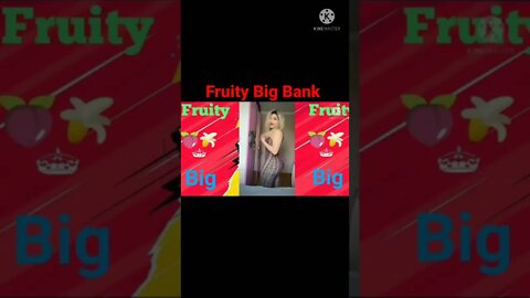 fruity Big Bank Tiktok Challenge #bigbank #tiktokchallenge #shorts #