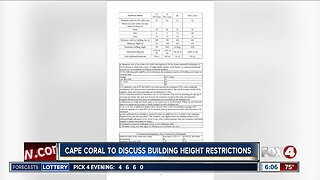City of Cape Coral to discuss removing certain building height restrictions