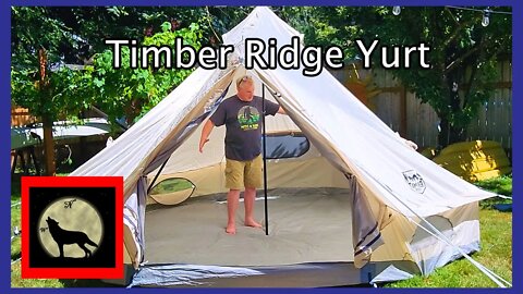 Timber Ridge Bell Tent/Yurt Setup and Review #glamping