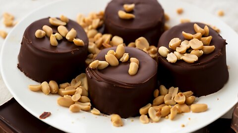 Shocking peanut and chocolate sweet desserts