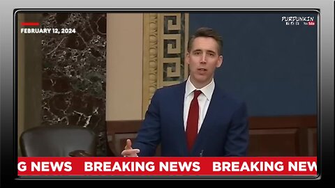Josh Hawley EXPOSES: 'Full Employment Act For Illegal Aliens!'