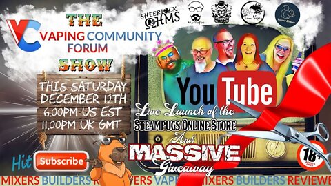 Vaping Community Show : Episode 1