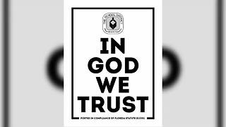 'In God We Trust' signs now in all Florida schools