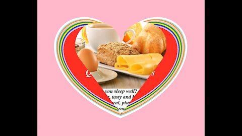 Good morning friend, your breakfast is tasty, love our friendship! [Message] [Quotes and Poems]