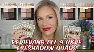 Reviewing All 4 New GXVE by Gwen Stefani Eyeshadow Quads