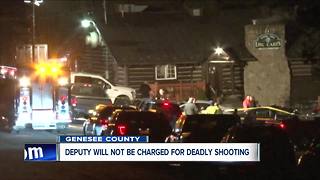 Deputy will not be charged for deadly shooting