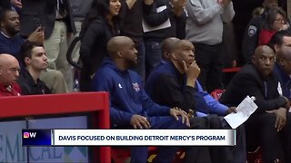 Mike Davis focused on building Detroit Mercy's program with talented, young group