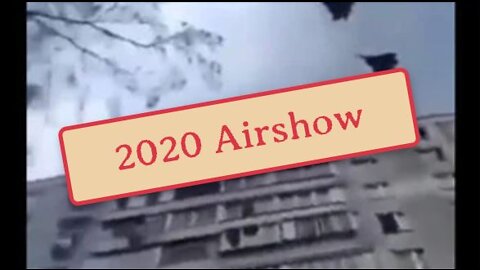 Video Does NOT Show Airstrikes In Ukraine -- 2020 Moscow Airshow Rehearsal Footage