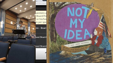 Concerned Citizen Reads Excerpts from "Not My Idea" to the School Board