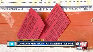 Community helps inform those targeted by ICE raids