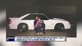 Man reunited with Mustang after selling it to pay wife's medical bills