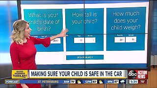 How to make sure your child is safe in the car