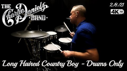 Charlie Daniels - Long Haired Country Boy - Drums Only