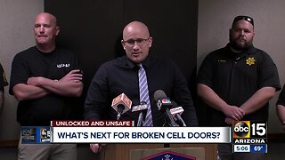 Arizona prison guard union says cell door locks still broken