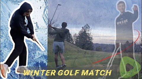 Winter Golf Battle: Part 1 | Ryan Roman v Josh Salvaterra Jr. v Johnny Salvaterra