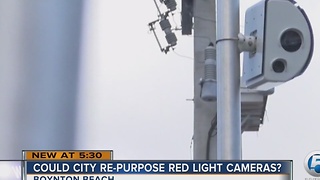 Could city re-purpose red light cameras?