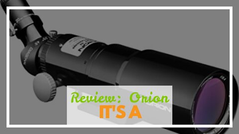 Review: Orion 10149 StarBlast 62mm Compact Travel Refractor Telescope (Black)