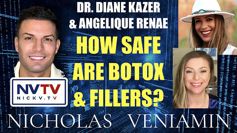 Nicholas Veniamin with Dr. Diane Kazer & Angelique Renae Discuss Botox & Fillers Safety