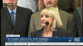 10 years since S.B. 1070 signed by Gov. Jan Brewer