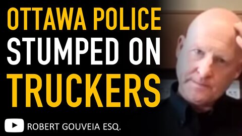 Ottawa Police Deputy Steve Bell Answers Question on the Freedom Trucker Convoy