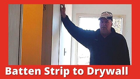 Drywall Finish Batten Strips In Mobile Home