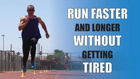 How To Run Faster And Longer Without Getting Tired | Training Progression For Sprinters