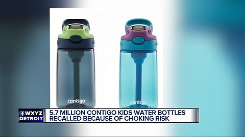 Millions of kids water bottles sold at Target, Walmart recalled due to choking hazard