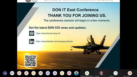 DON IT Conference, East Coast May 24, 2021 Data Track Recording
