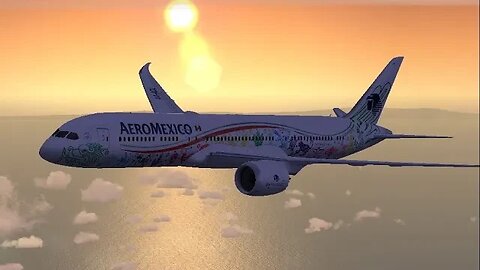 FSX: Viaje en Queztalcoatl (Aeromexico Flight 409, JFK-MEX)